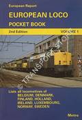 European Report: European Loco Pocket Book - Belgium, Denmark, Finland, Holland, Ireland, Luxembourg, Norway, Sweden [1992] by WEBSTER, Neil HODGSON, Phil; & WORMOLD, Philip