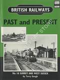 Book cover of British Railways Past and Present: Surrey and West Sussex by GOUGH, Terry