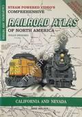 Book cover of SPV's Comprehensive Railroad Atlas of North America - California and Nevada by WALKER, Mike