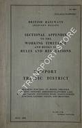 Sectional Appendix to the Working Time Table and Books of Rules and Regulations - Newport Traffic District, July 1960 by British Railways (Western Region)