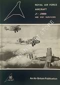 Book cover of Royal Air Force Aircraft by HALLEY, James J.; STURTIVANT, Ray & THOMPSON, Dennis