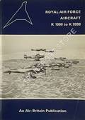 Book cover of Royal Air Force Aircraft by HALLEY, James J.; STURTIVANT, Ray & THOMPSON, Dennis