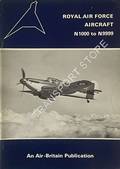 Book cover of Royal Air Force Aircraft by HALLEY, James J.; STURTIVANT, Ray & THOMPSON, Dennis