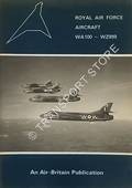Book cover of Royal Air Force Aircraft by HALLEY, James J.; STURTIVANT, Ray & THOMPSON, Dennis