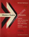 Timetable - London, West of England, South Wales, West Midlands including suburban services 15 June 1964 to 13 June 1965 by British Railways Western Region