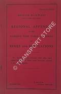 Book cover of Regional Appendix to the Working Time Table and Books of Rules and Regulations - October 1960 by British Railways (Western Region)