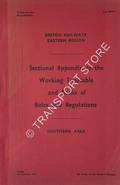 Sectional Appendix to the Working Timetable and books of Rules and Regulations - Southern Area - October 1972 by British Railways Eastern Region