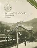 Book cover of Railway Records - A Guide to Sources by EDWARDS, Cliff