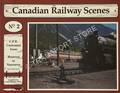 Book cover of Canadian Railway Scenes by HUNGRY WOLF, Adolf
