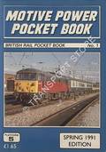 Motive Power Pocket Book - Spring 1991 by WEBSTER, Neil & FOX, Peter