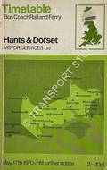 Official Timetable [Bus, Coach, Rail and Ferry] - May 17th 1970 until further notice by Hants & Dorset Motor Services Ltd.