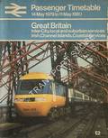 Passenger Timetable - Great Britain: Inter-City, local and suburban services, Irish, Channel Islands, Coastal Services 14 May 1979 to 11 May 1980 by British Railways