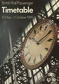 Passenger Timetable [Great Britain] - 15 May to 1 October 1989 by British Rail