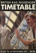 British Rail Passenger Timetable [Great Britain] - 8 July to 29 September 1991 by British Railways