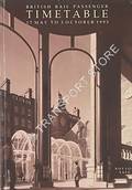Book cover of British Rail Passenger Timetable [Great Britain] - 17 May to 3 October 1993 by British Railways