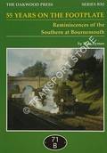 Book cover of 55 Years on the Footplate - Reminiscences of the Southern at Bournemouth by SYMES, Stam