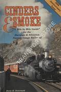 Book cover of Cinders & Smoke - A mile by mile guide for the Durango and Silverton narrow gauge trip by OSTERWALD, Doris B.