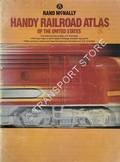 Handy Railroad Atlas of the United States 1988 by Rand McNally