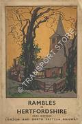 Book cover of Rambles in Hertfordshire by Pathfinder [& London & North Eastern Railway]