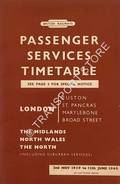 Passenger Services Timetable - London (Euston, St. Pancras, Marylebone, Broad Street) The Midlands, North Wales & The North (including suburban services), 2nd Nov 1959 to 12th June 1960 by British Railways London Midland Region