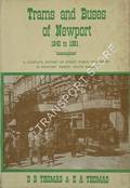 Book cover of Trams and Buses of Newport 1845 to 1981  by THOMAS, D.B. & E.A. 