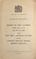 Railway Accident - Report on the Collision which occurred on 12th October 1960 near New Mills (Central) Station in the London Midland Region of British Railways by Ministry of Transport