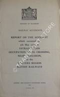 Book cover of Railway Accidents - Report on the Accident which occurred on 5th May 1953 at Ystrad Caron Occupation Level Crossing, near Tregaron in the Western Region, British Railways by Ministry of Transport
