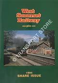 West Somerset Railway 1994 Share Issue by West Somerset Railway plc