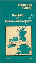 Rail Map of Britain and Ireland [1989] by Thomas Cook