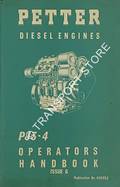 Petter Diesel Engines PJ3-4 Operators Handbook Issue 6 by Petter Diesel Engines