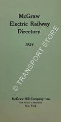 McGraw Electric Railway Directory 1924 by McGraw-Hill Company, Inc.