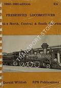 Preserved Locomotives - North, Central & South America by WILDISH, Gerald