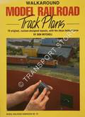 Walkaround Model Railroad Track Plans by MITCHELL, Don