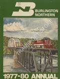 Burlington Northern 1977-80 Annual by WAGNER, F. Hol (ed.)