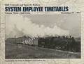 System Employee Timetables - Gulf Lines, November 29, 1942 by Gulf, Colorado and Santa Fe Railway