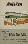 Official Time Table, April 1967 by Halifax Passenger Transport