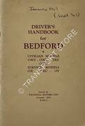 Driver's Handbook for Bedford - Civilian Models OWS, OWL, OXC, OWB; Service Models OX, OXC, OY; Passenger Model OWB by Vauxhall Motors Limited