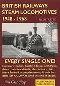 British Railways Steam Locomotives 1948 - 1968 by GRINDLAY, Jim