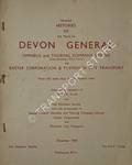 Detailed Histories of the Fleets of Devon General Omnibus and Touring Company Limited and Exeter Corporation & Plymouth City Transport by The P.S.V. Circle & The Omnibus Society