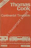 Thomas Cook Continental Timetable - August 1987 by PRICE, J. H. (ed.)