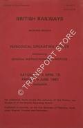 Periodical Operating Notice containing General Instructions and Notices, Saturday 4 April to Friday 5 June 1987 by British Railways Western Region