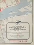 Bus Routes / Lignes d'autobus [1960] by Montreal Transport Commission / Commission de Transport de Montreal