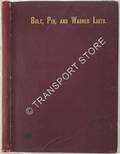 Bolt, Pin and Washer Lists [circa 1912] by Sir W G Armstrong Whitworth & Co Ltd