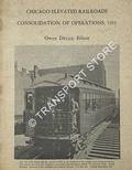 Chicago Elevated Railroads - Consolidation of Operations 1913 by DAVIES, Owen (ed.)