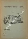 Rollmaterialverzeichnis stand 1.1.1986 by Furka Oberalp Bahn