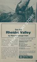 Vale of Rheidol Train Services [1966] by British Railways London Midland Region