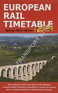 European Rail Timetable - Spring 2024 by WOODCOCK, Chris (ed.)