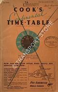 Cook's Continental Timetable Railways & Steamship Services Guide - May 20 to June 17, 1951 by FRANCIS, H. V. (ed.)