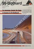 St-Gothard - Le nouveau tunnel de base a travers le St-Gothard by Schweizerische Bundesbahnen (SBB)