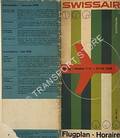 Swissair	Flugplan - Sommer / Horaire - Été: Worldwide 1/4. - 31/10.1958 by Swissair